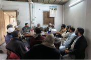 ত্রয়োদশ জাতীয় সংসদ নির্বাচন সামনে রেখে বীরগঞ্জে দায়িত্বশীলদের সঙ্গে জামায়াত জেলা আমিরের মতবিনিময়