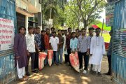 শ্যামনগর সরকারি মহসীন ডিগ্রি কলেজ ক্যাম্পাস পরিষ্কার করলেন কলেজ ছাত্রদলের নেতাকর্মীরা