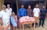 পবিত্র ঈদুল আযহা উপলক্ষে আলোর ভুবন সামাজিক সংঘের উদ্যোগে দরিদ্র পরিবারের মাঝে পোলাওর চাল বিতরণ