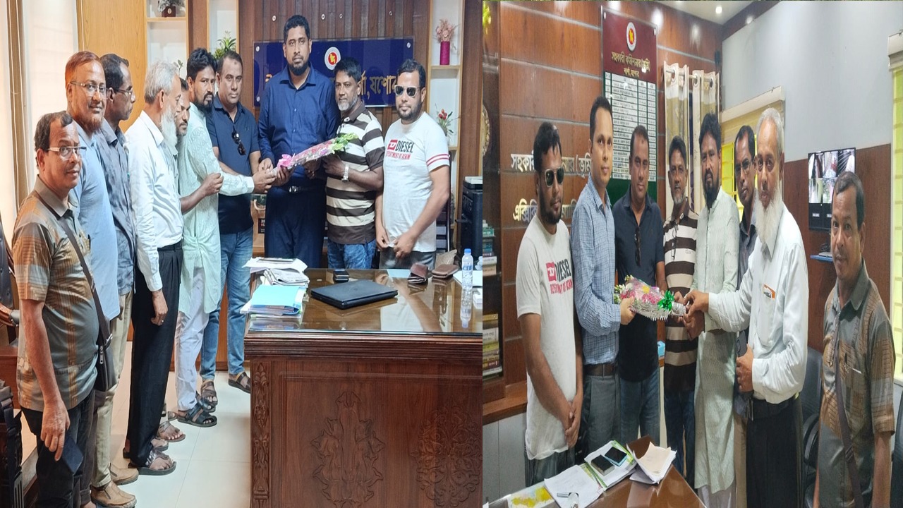 শার্শায় উপজেলা প্রশাসন ও থানা পুলিশের সাথে নাভারণ প্রেসক্লাবের নবগঠিত কমিটির মতবিনিময়