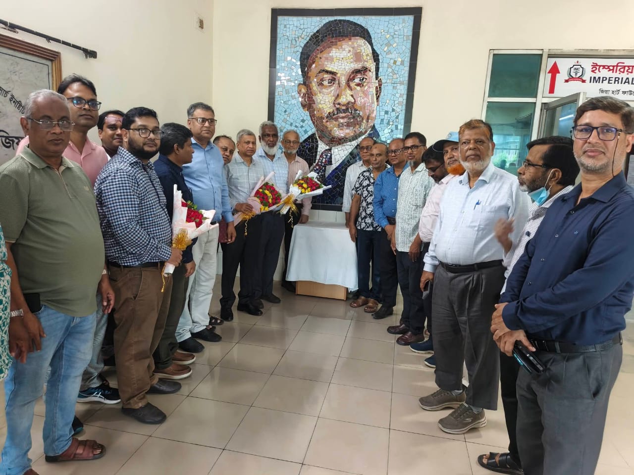 দিনাজপুরে জিয়া হার্ট ফাউন্ডেশন হাসপাতাল পরিদর্শন করলেন ড্যাবের মহাসচিব