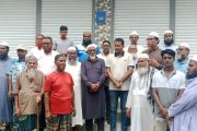 শ্যামনগর থানা জামে মসজিদ মার্কেটের দোকান হস্তান্তরের শুভ উদ্বোধন অনুষ্ঠিত