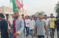 শ্যামনগরে নিষিদ্ধ সংগঠন আওয়ামী লীগের বিরুদ্ধে ছাত্রদলের বিক্ষোভ মিছিল।