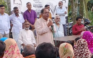 ঠাকুরগাঁও-১ আসনের উপনির্বাচন ঘিরে বালিয়ায় ধানের শীষের গণসংযোগ