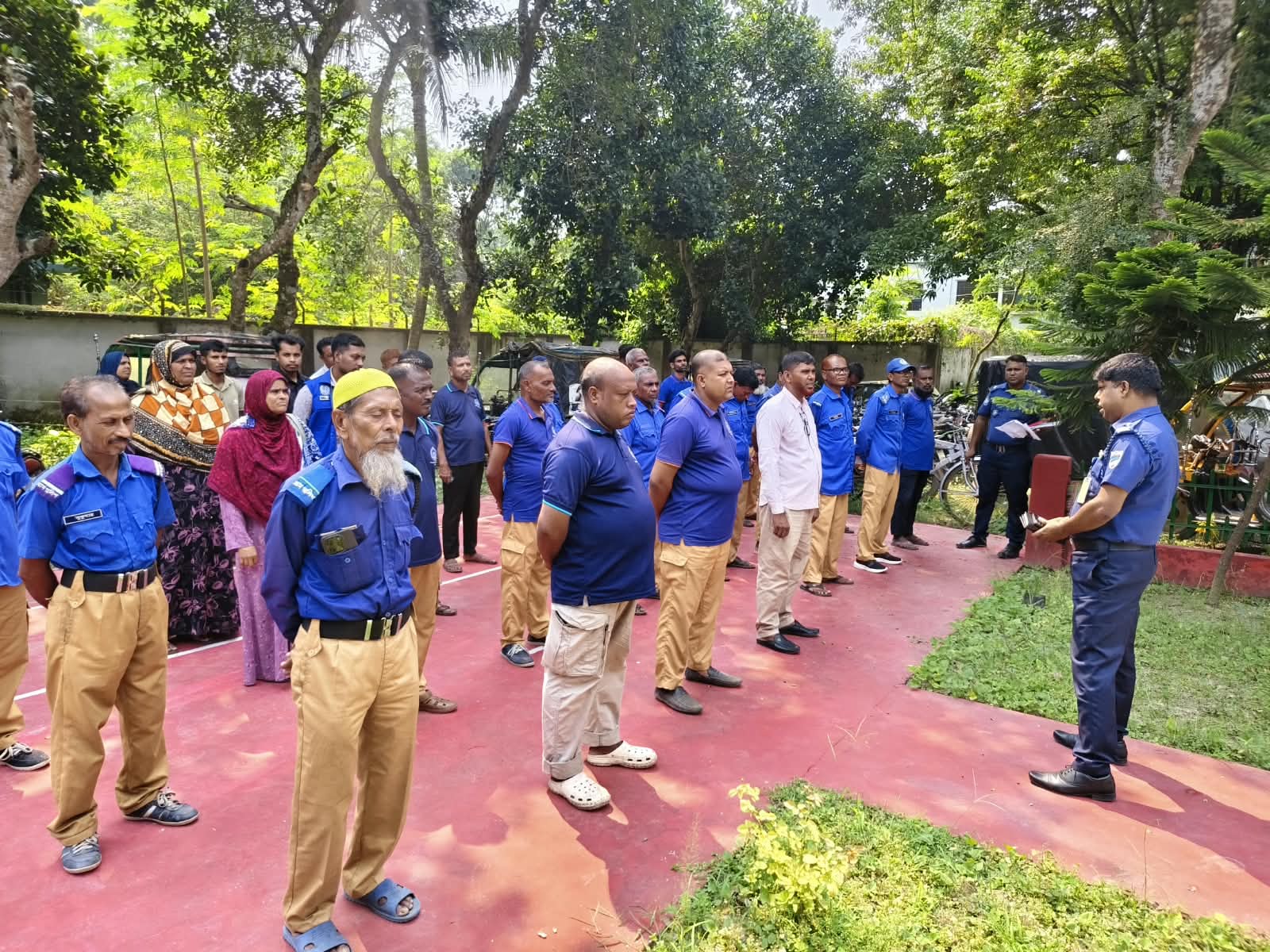 ‘গ্রাম পুলিশই পুলিশের চোখ ও কান’, শার্শায় আইনশৃঙ্খলা রক্ষায় ওসির বিশেষ ব্রিফিং