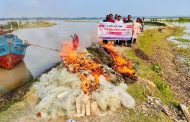 মা ইলিশ সংরক্ষণে বাকেরগঞ্জে ভ্রাম্যমাণ আদালতের অভিযান