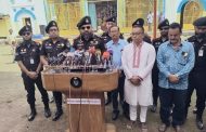 দিনাজপুরে শারদীয় দুর্গাপূজা উপলক্ষে এসআরবি-১৩ এর প্রেস ব্রিফিং